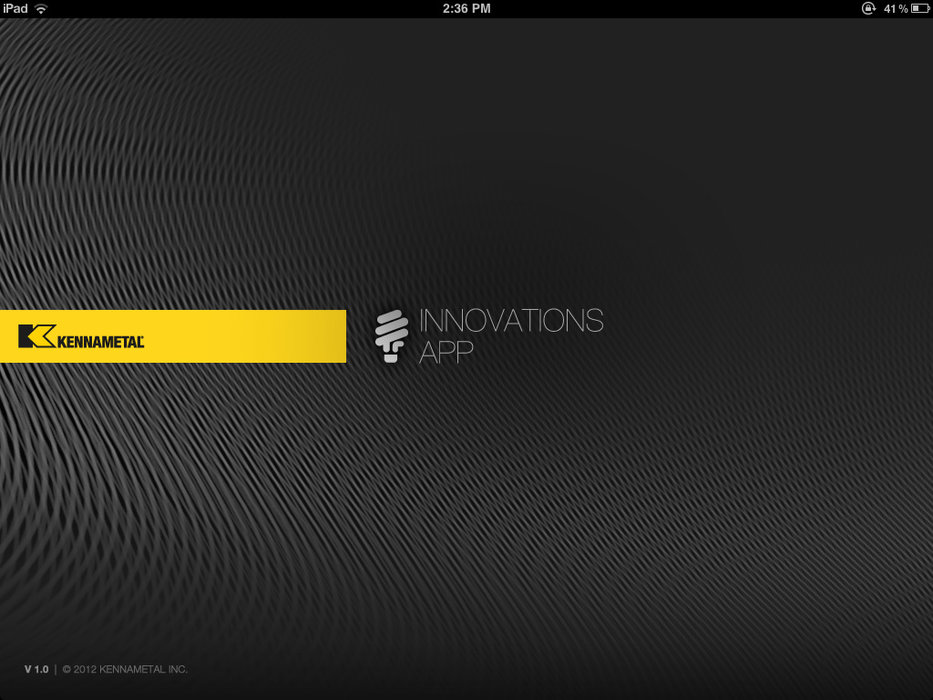 Новое приложение “Kennametal Innovations” для iPad®